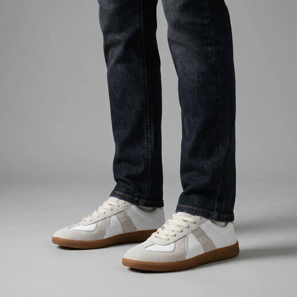 Baskets basses à structure nette pour le quotidien homme – Vauvilliers
