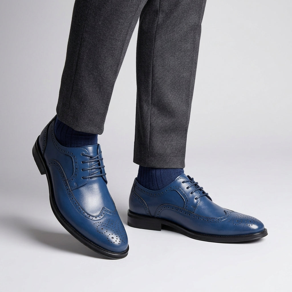 Chaussures Oxford à lacets fermés finition soignée classique homme – Thury-Harcourt