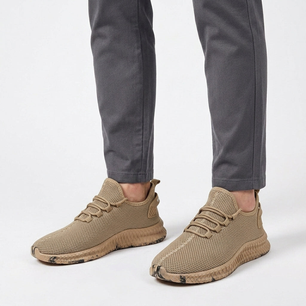 Baskets en mesh respirant semelle flexible au chic discret homme – Cabrières