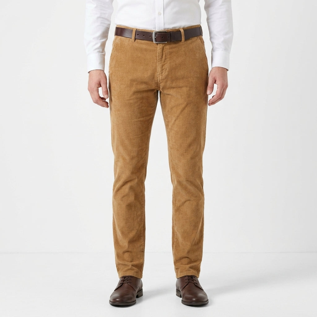 Pantalon ajusté coupe fuselée pour le quotidien homme – Lambesc