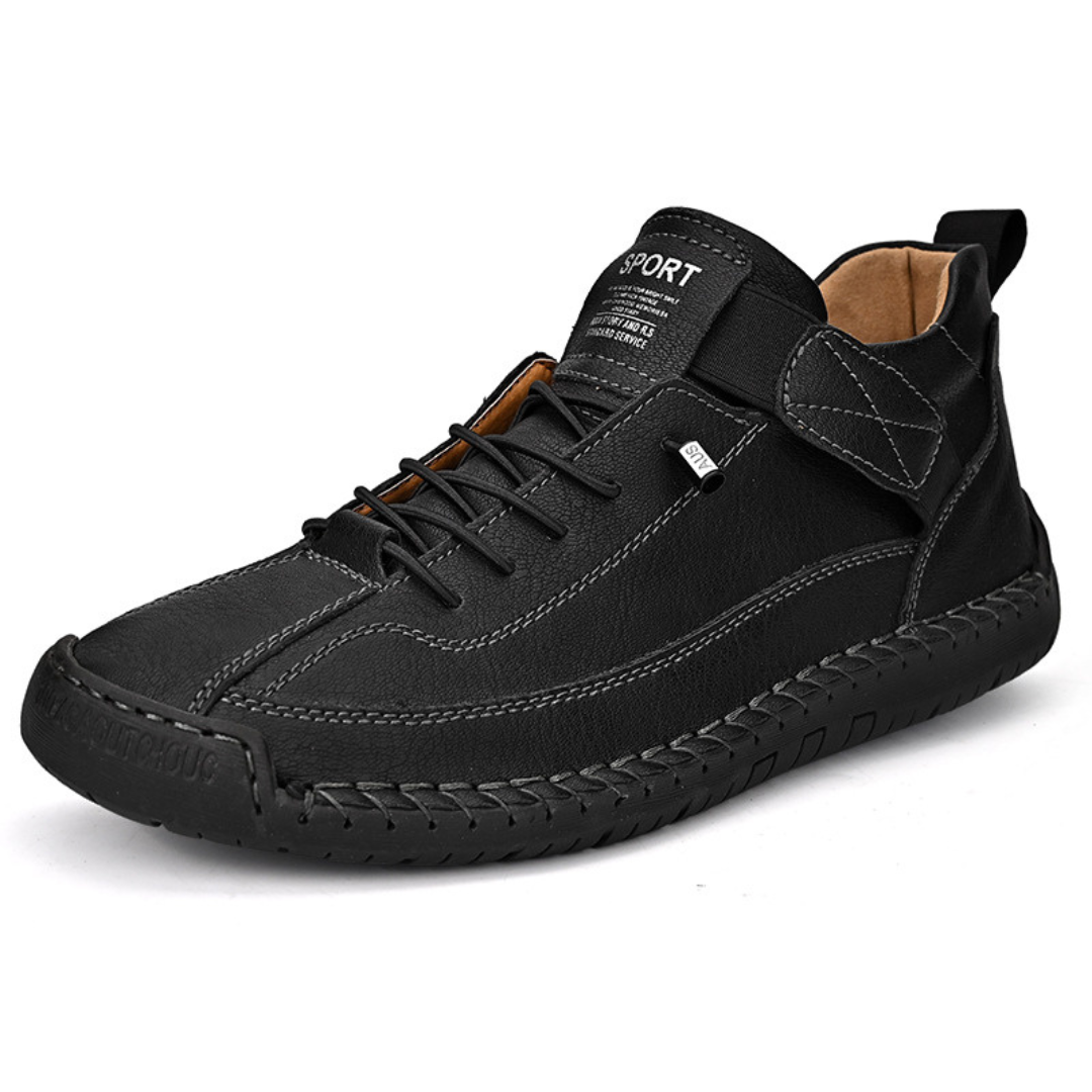 Chaussures à lacets en cuir souple confort orthopédique homme – Blaye