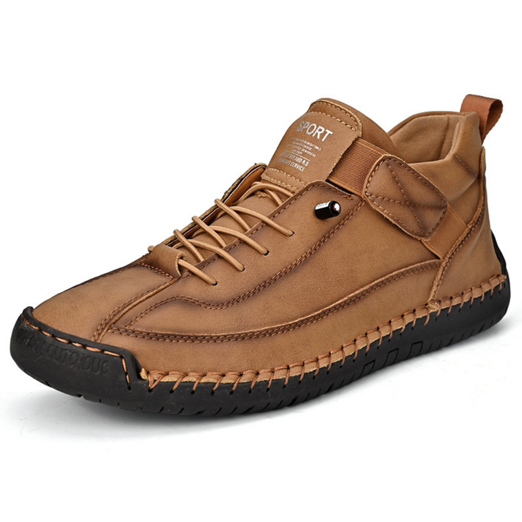 Chaussures à lacets en cuir souple confort orthopédique homme – Blaye