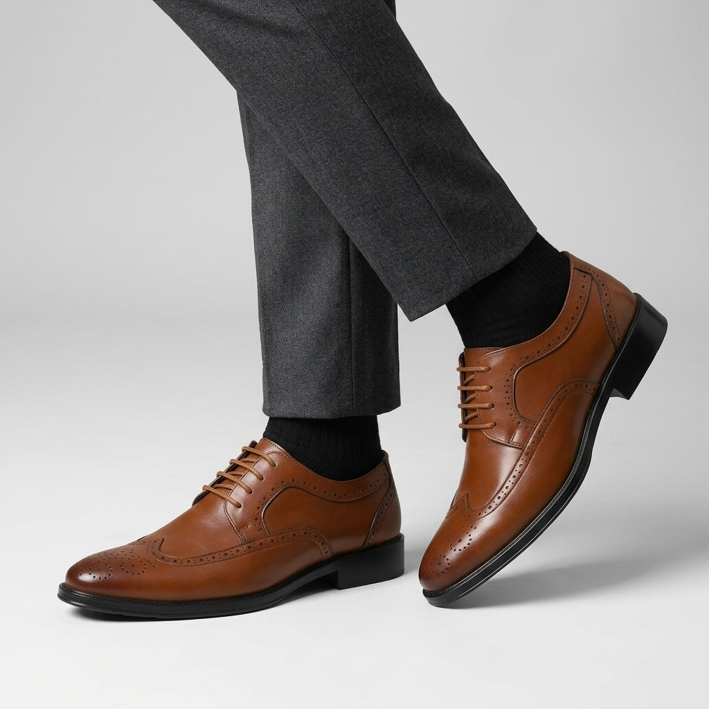 Chaussures Oxford à lacets fermés finition soignée classique homme – Thury-Harcourt