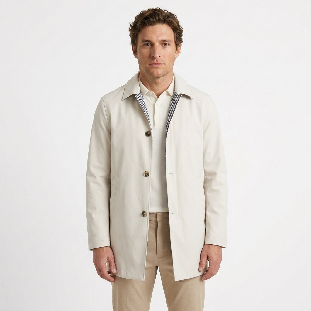 Veste élégante coupe classique ligne épurée style old money homme – Arcachon