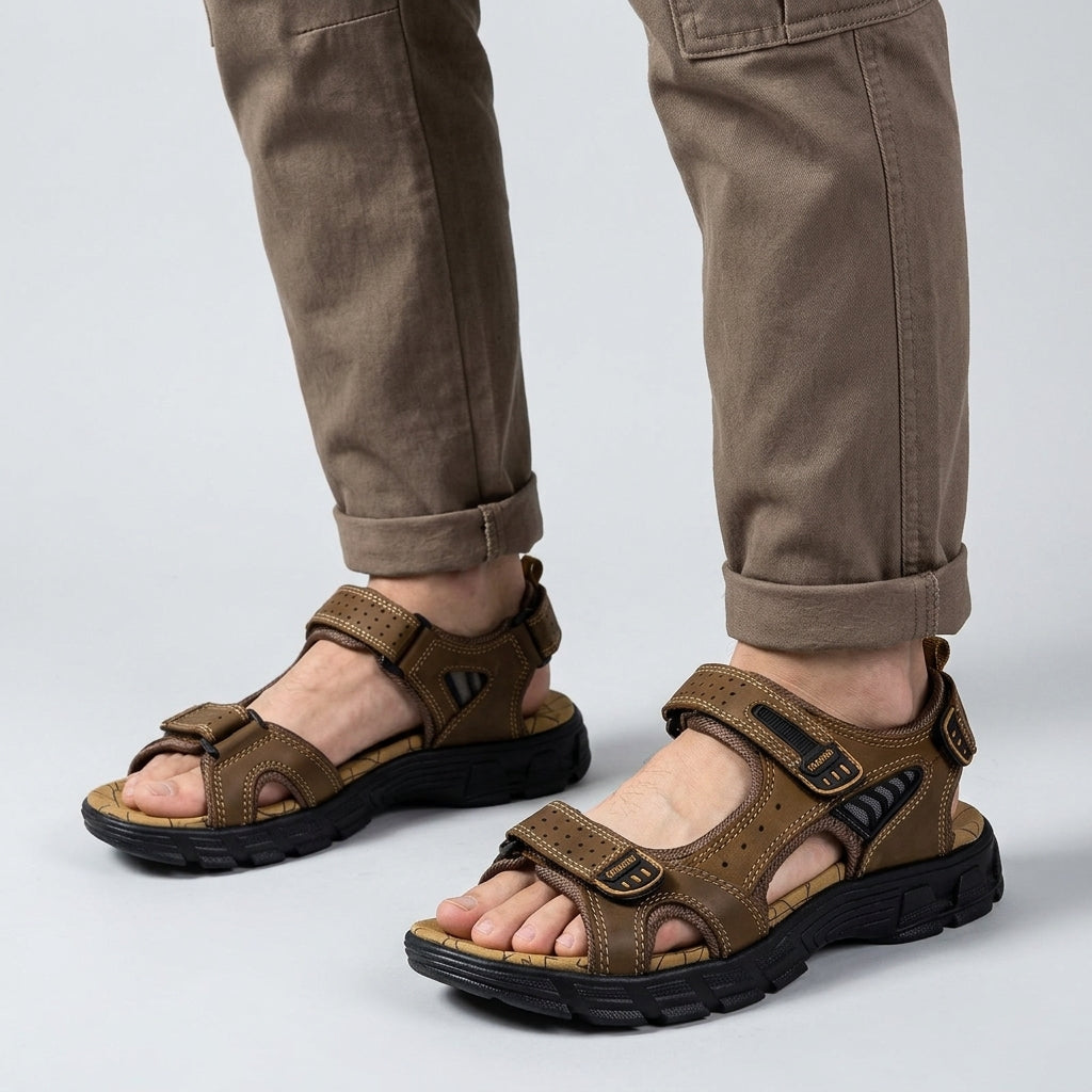Sandales de marche à semelle de soutien confort pour l'été homme – Genêts