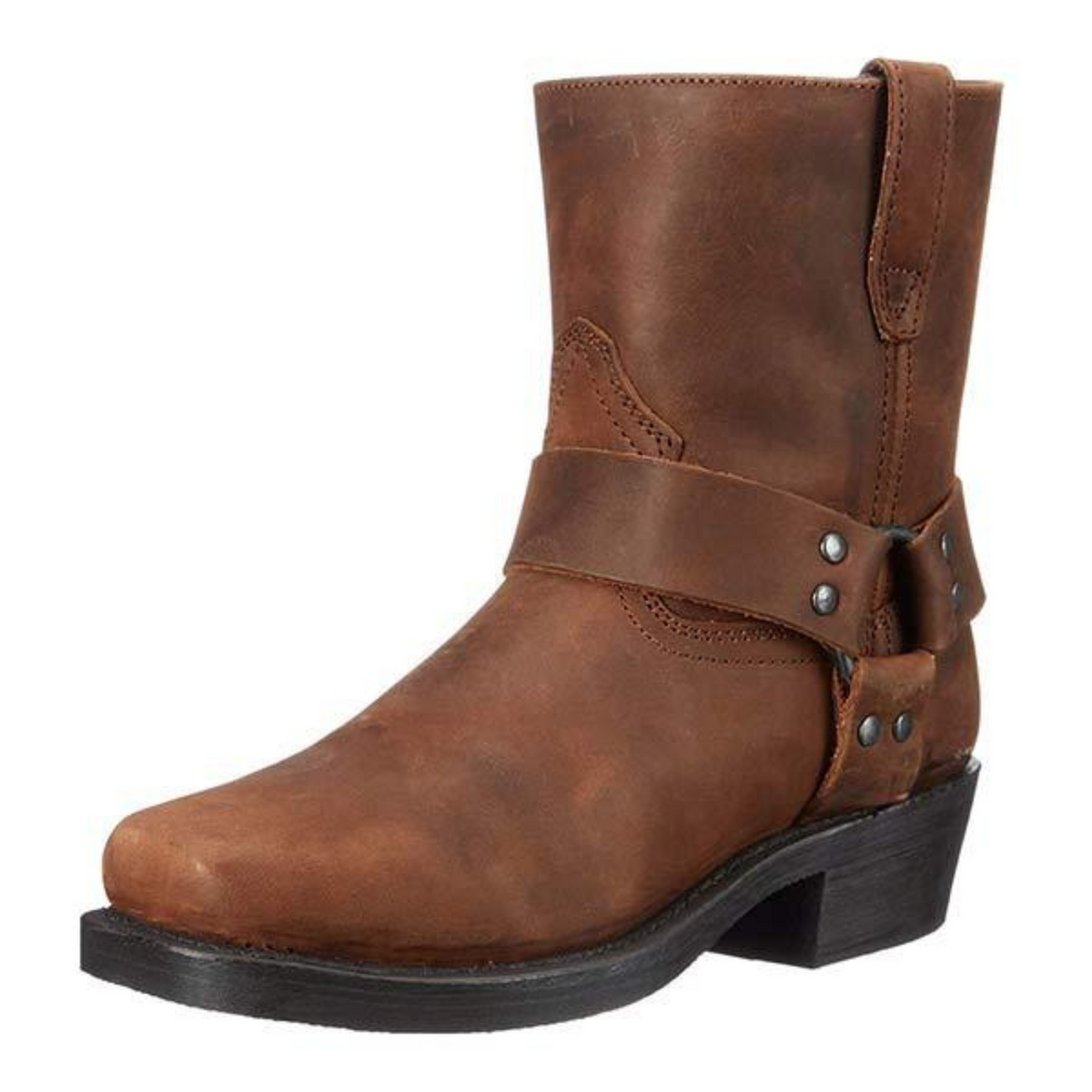 Bottes cowboy zip latéral style western finition soignée homme – Sagonne