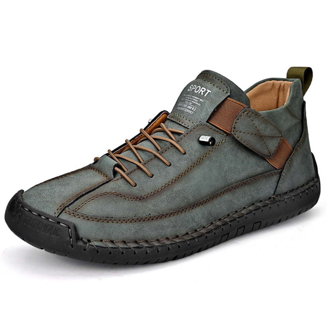 Chaussures à lacets en cuir souple confort orthopédique homme – Blaye