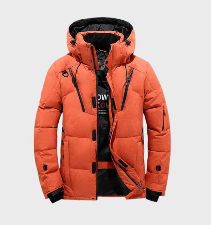 Parka d'hiver ouatinée doublure polaire