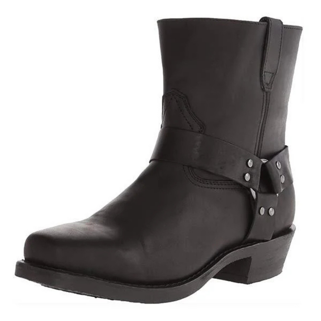 Bottes cowboy zip latéral style western finition soignée homme – Sagonne