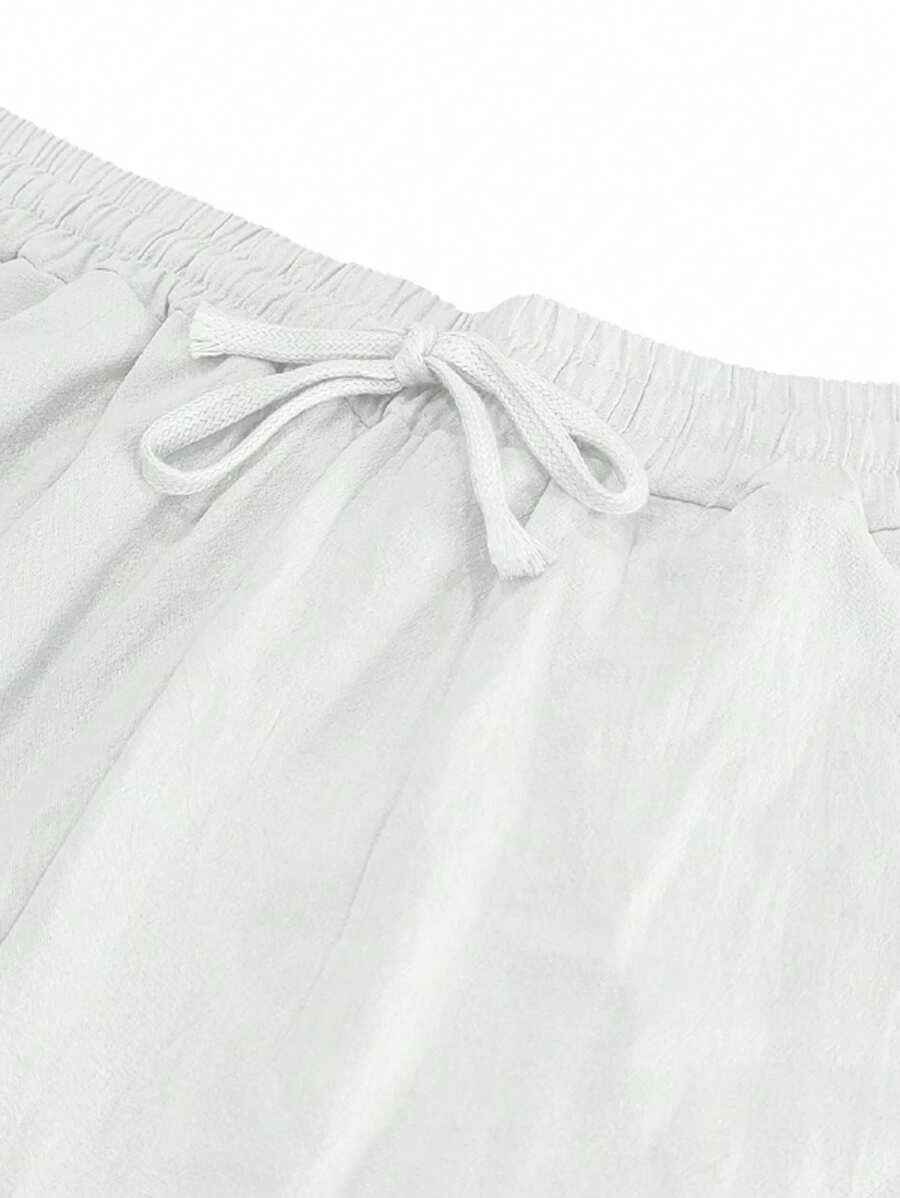Pantalon léger en lin avec cordon au style intemporel homme – Frémicourt