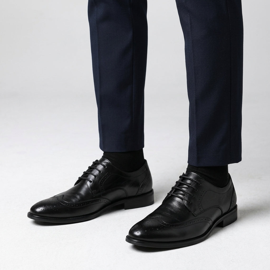 Chaussures Oxford à lacets fermés finition soignée classique homme – Thury-Harcourt