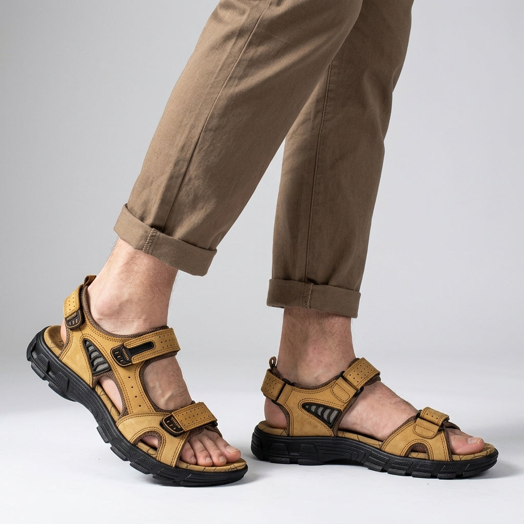 Sandales de marche à semelle de soutien confort pour l'été homme – Genêts