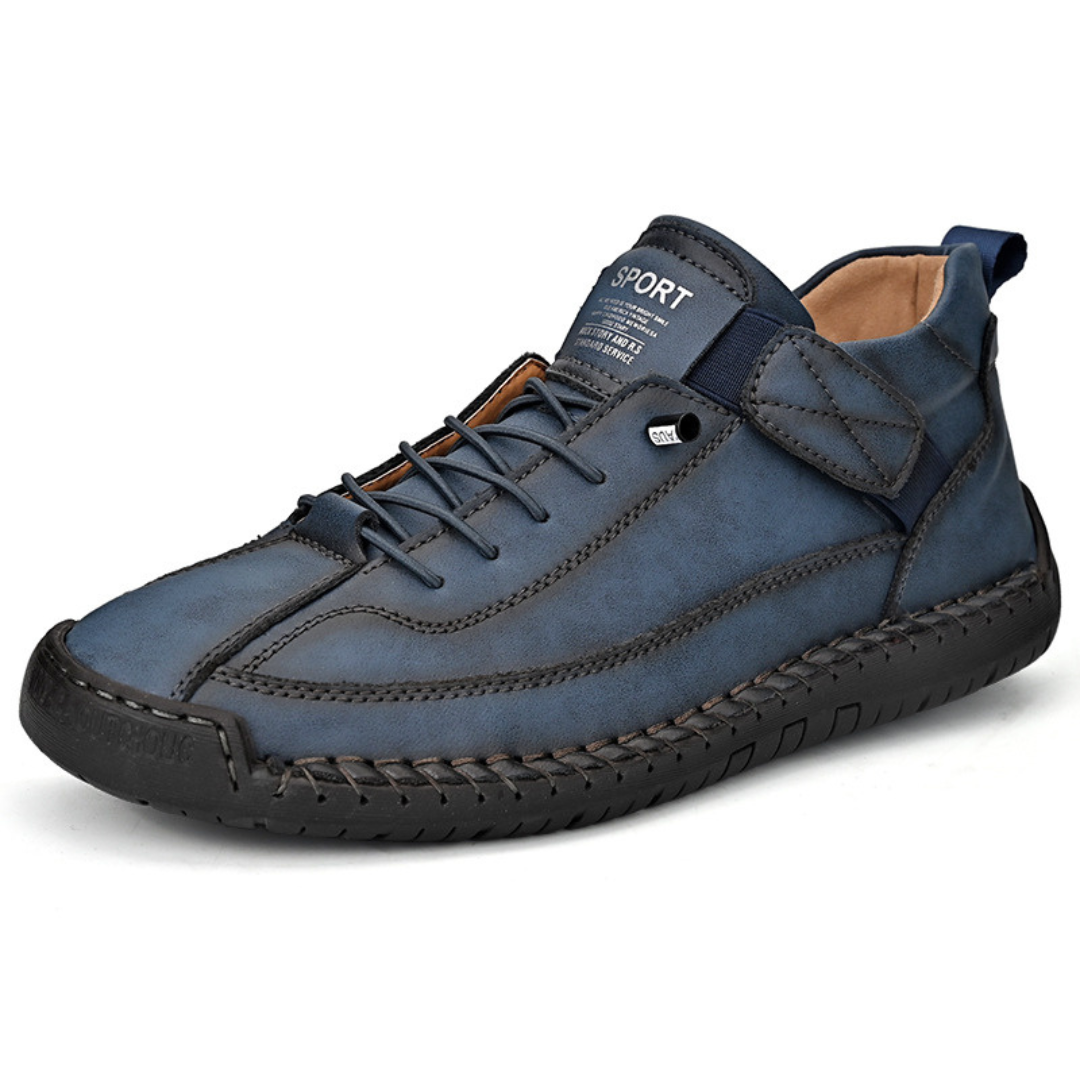 Chaussures à lacets en cuir souple confort orthopédique homme – Blaye