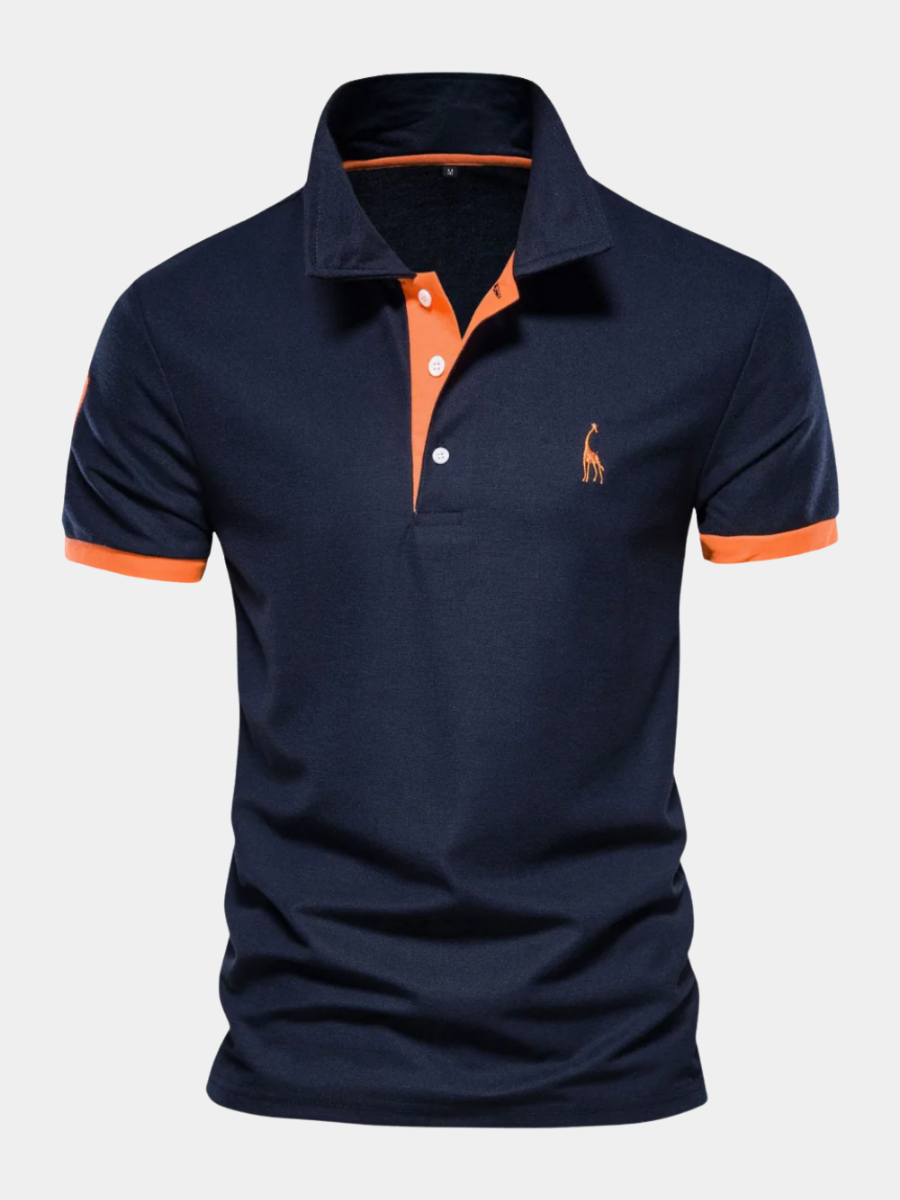T-shirt polo casual coupe confort au style intemporel homme – Séguier