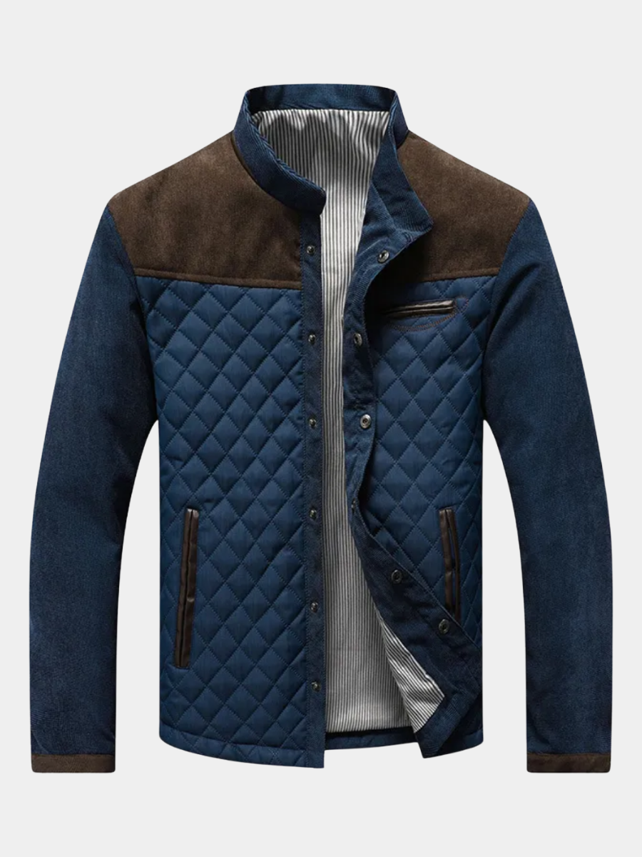 Veste structurée en tissu premium coupe droite au style intemporel homme – Vavin