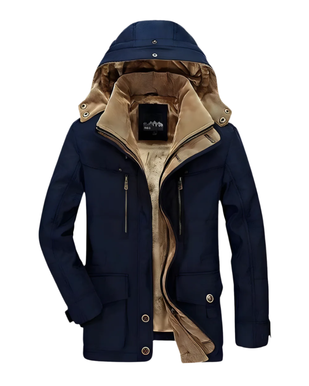 Veste rembourrée zippée coupe ajustée