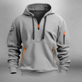 Sweat à capuche doux polyvalent confort allure sobre homme – Villesavin