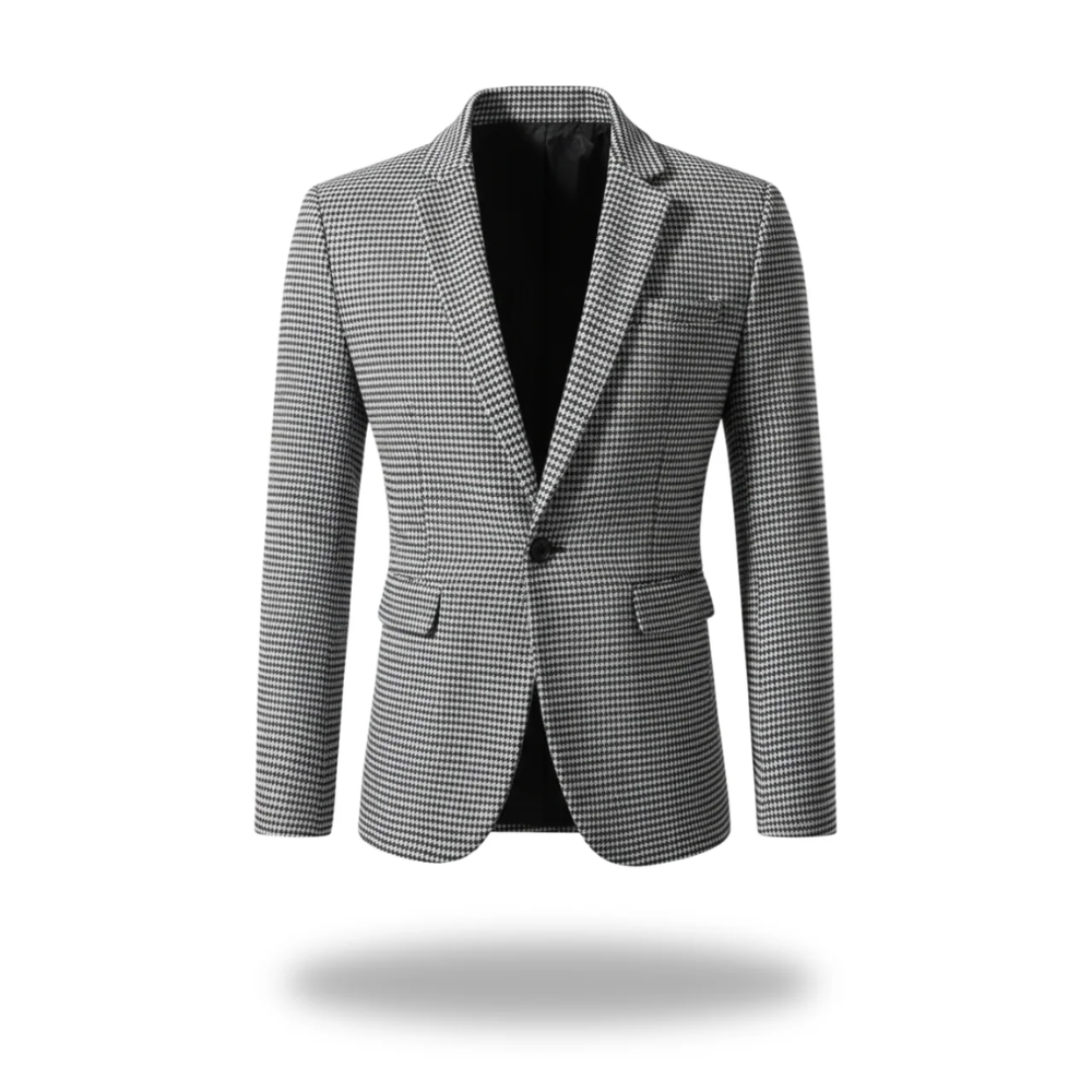 Blazer structuré à revers