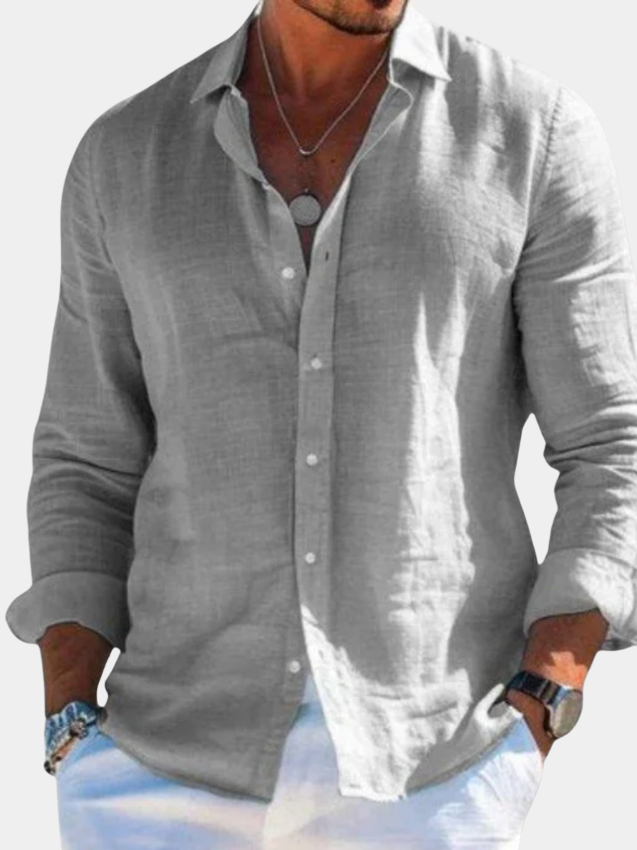 Chemise casual confortable coupe décontractée pour chaque jour homme – Omonville