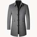 Manteau en laine coupe classique au chic discret homme – Blauvac