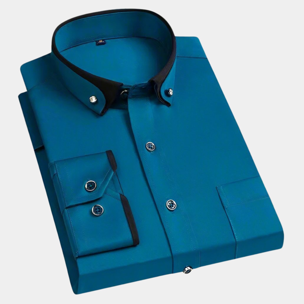 Chemise classique manches longues à la finition soignée homme – Aubagne