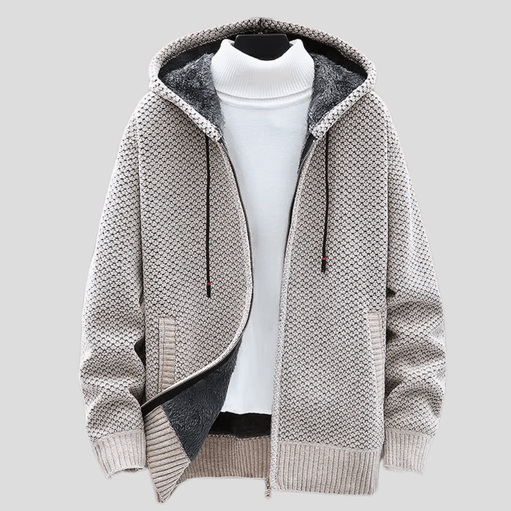 Veste à capuche élégante à la finition soignée homme – Venelles