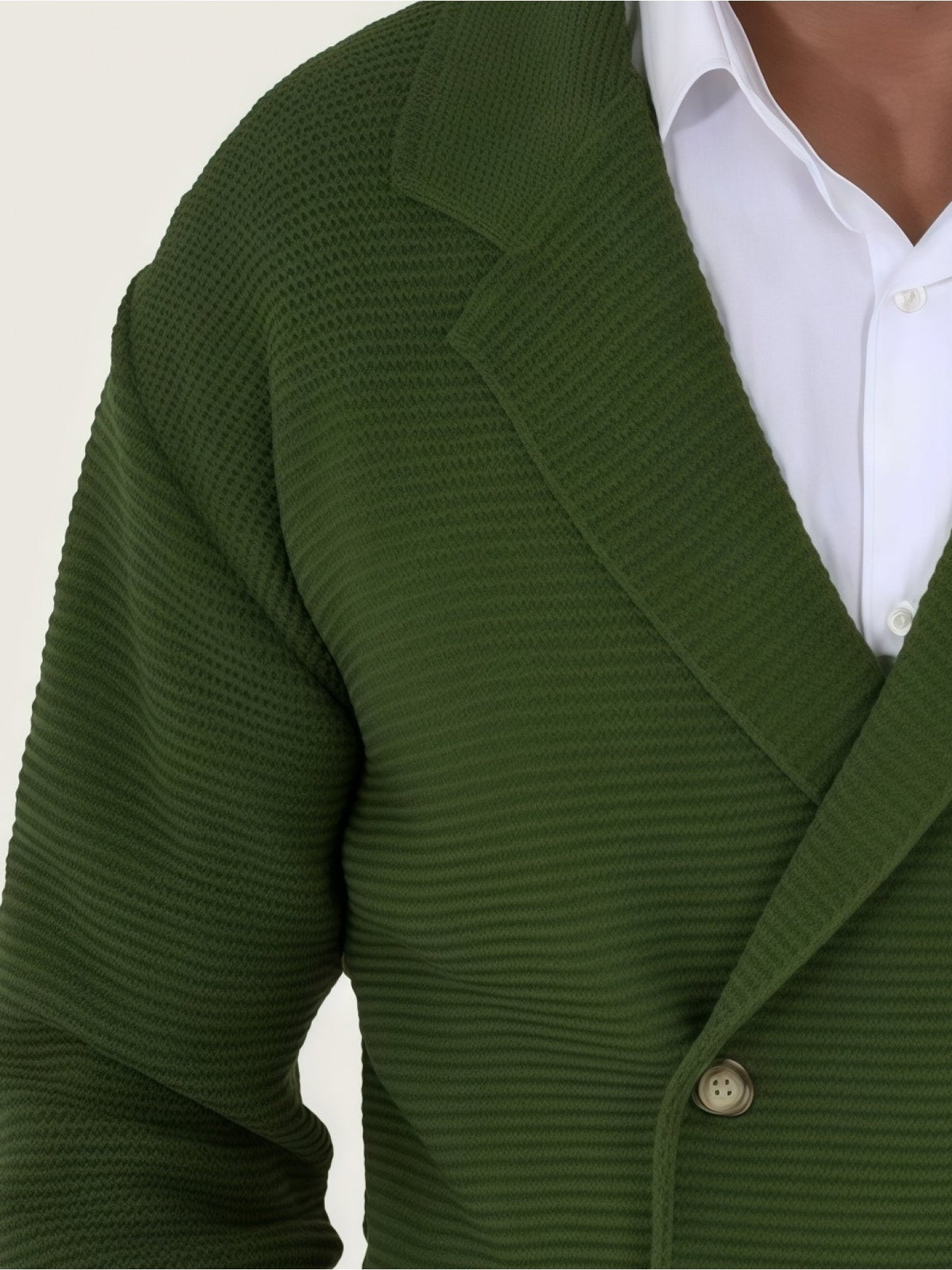 Cardigan aspect lainage forme veste