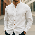 Chemise en lin et coton d'inspiration japonaise homme – Sorbonne