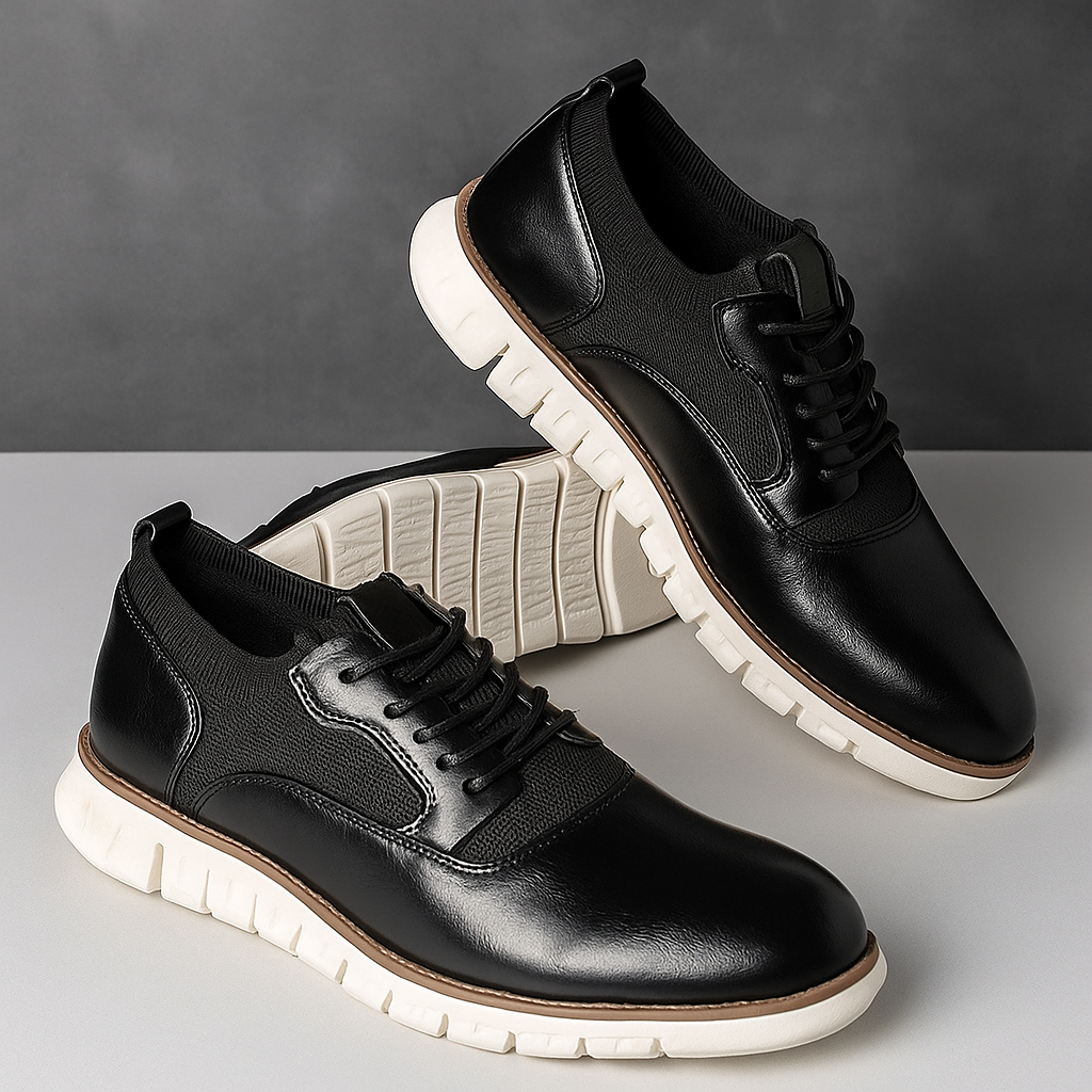 Chaussures confort à semelle rembourrée