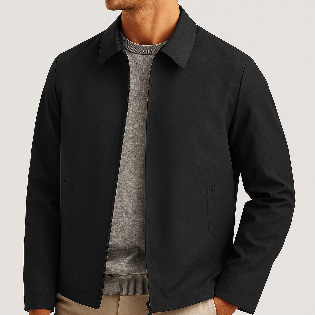 Blazer à revers au toucher fluide