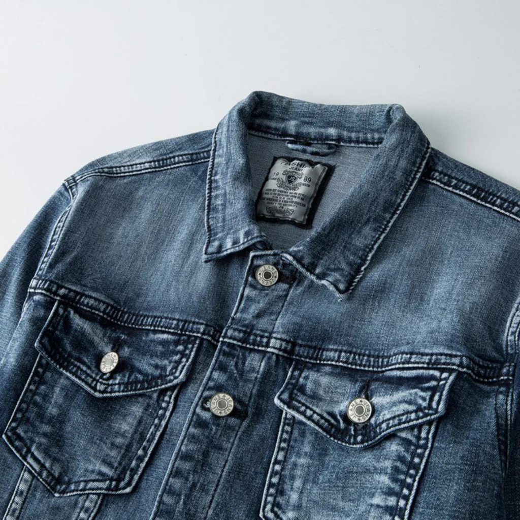 Veste matelassée à protection thermique allure soignée coloris bleu homme – Jarnac