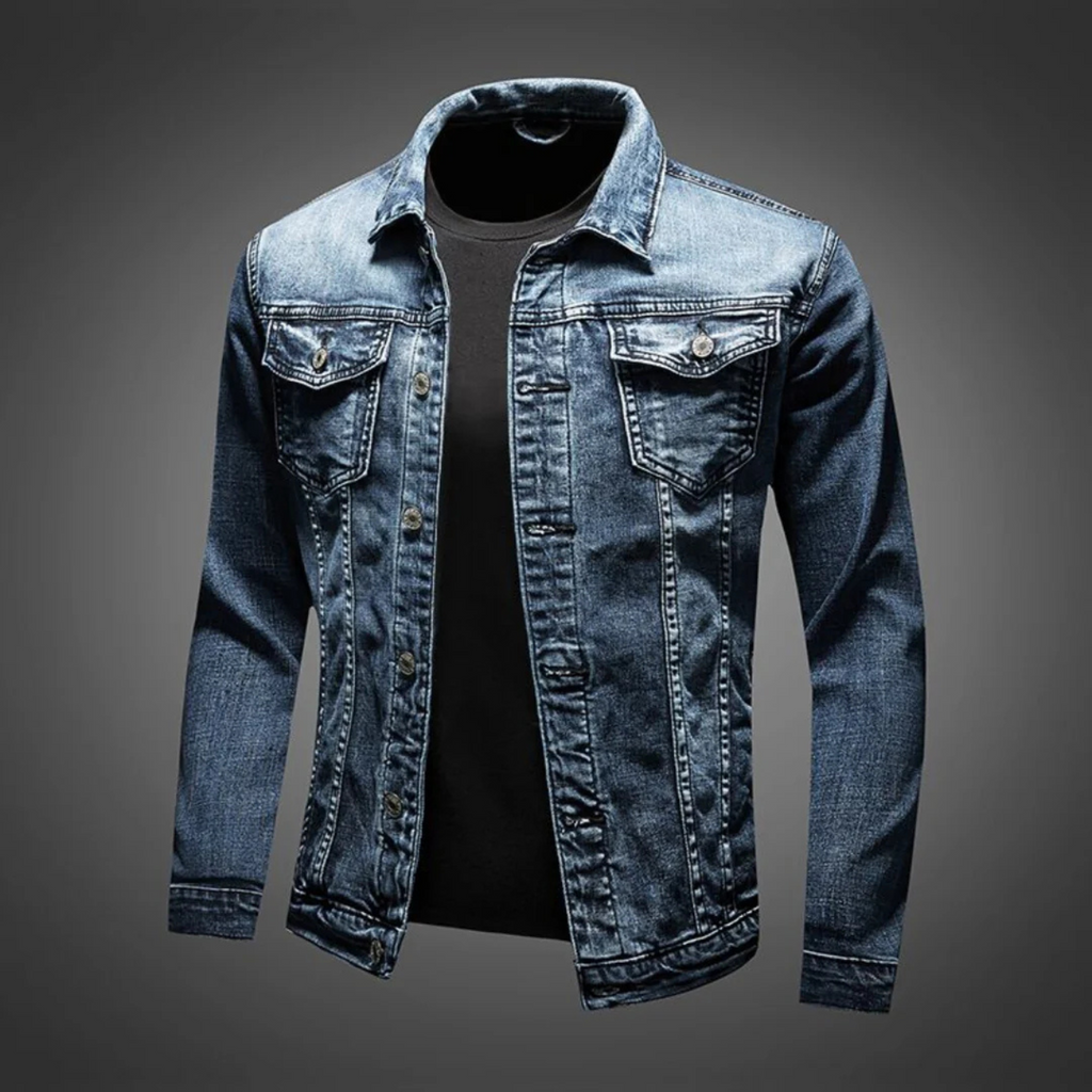 Veste matelassée à protection thermique allure soignée coloris bleu homme – Jarnac