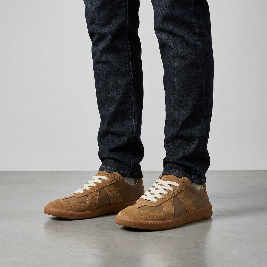 Baskets basses à structure nette pour le quotidien homme – Vauvilliers