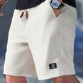 Short en maille gaufrée à cordon pour l'été au style intemporel homme – Trévise