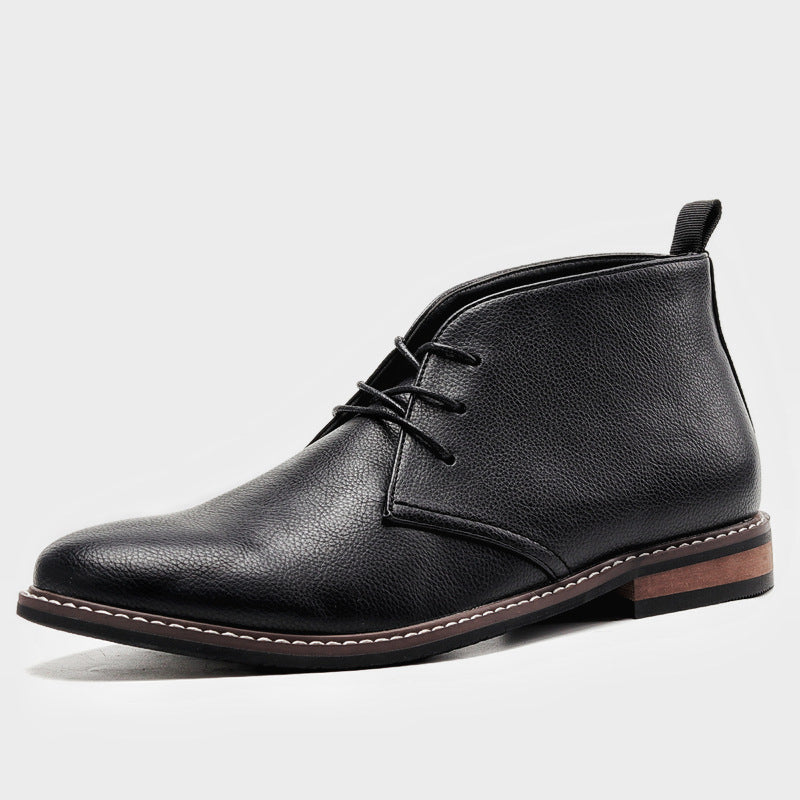 Bottes en cuir intemporelles confortables durables usage quotidien homme – Labarde