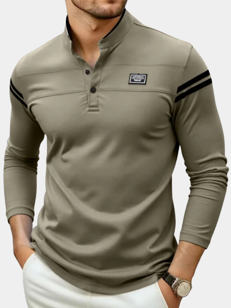 T-shirt manches longues moderne au chic discret homme – Roquebrune