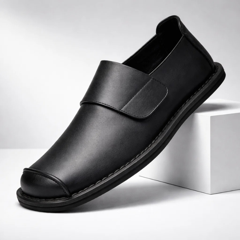 Mocassins à bride fine bout arrondi