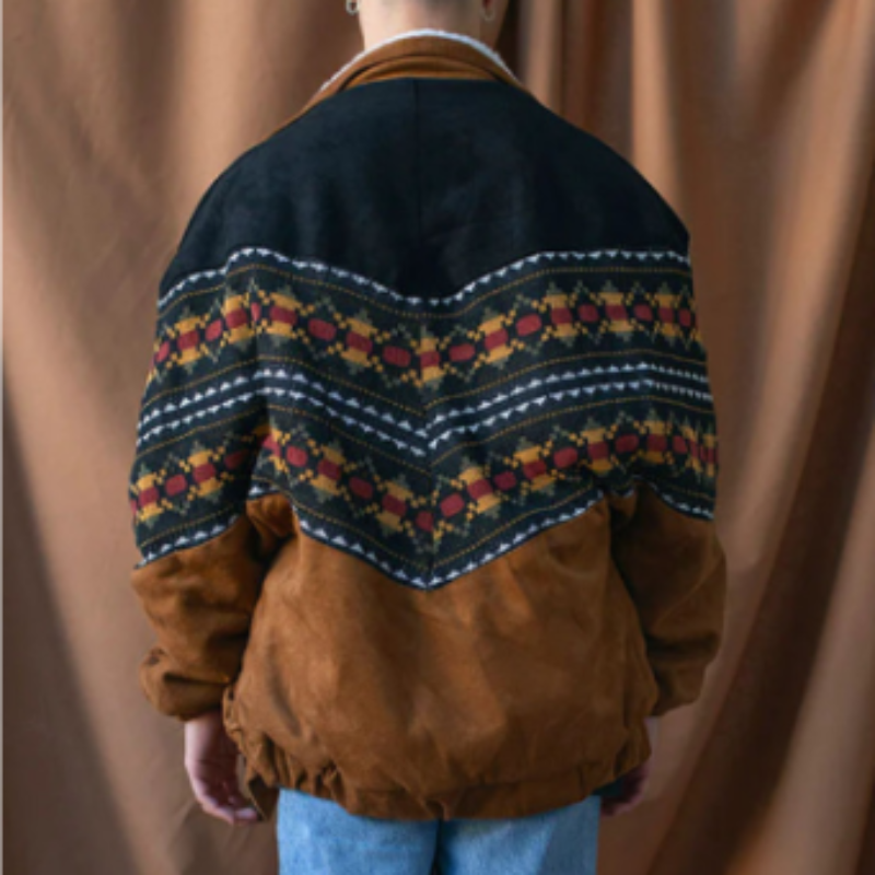 Veste polaire rétro coupe structurée hiver style chic intemporel homme – Saint-Louis