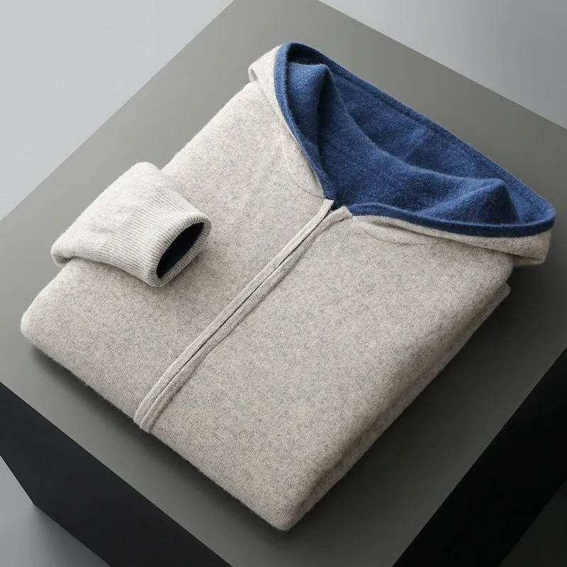 Sweat à capuche en maille douce