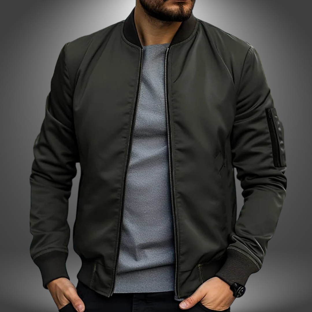 Veste bomber légère coupe ajustée