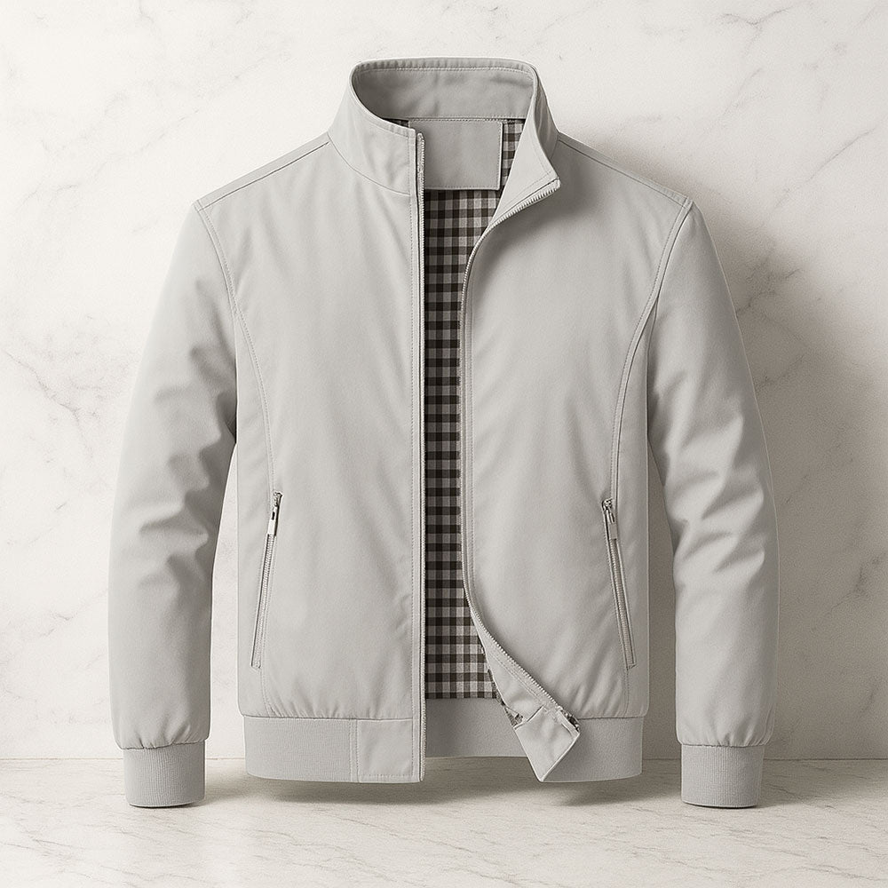 Veste zippée légère coupe slim