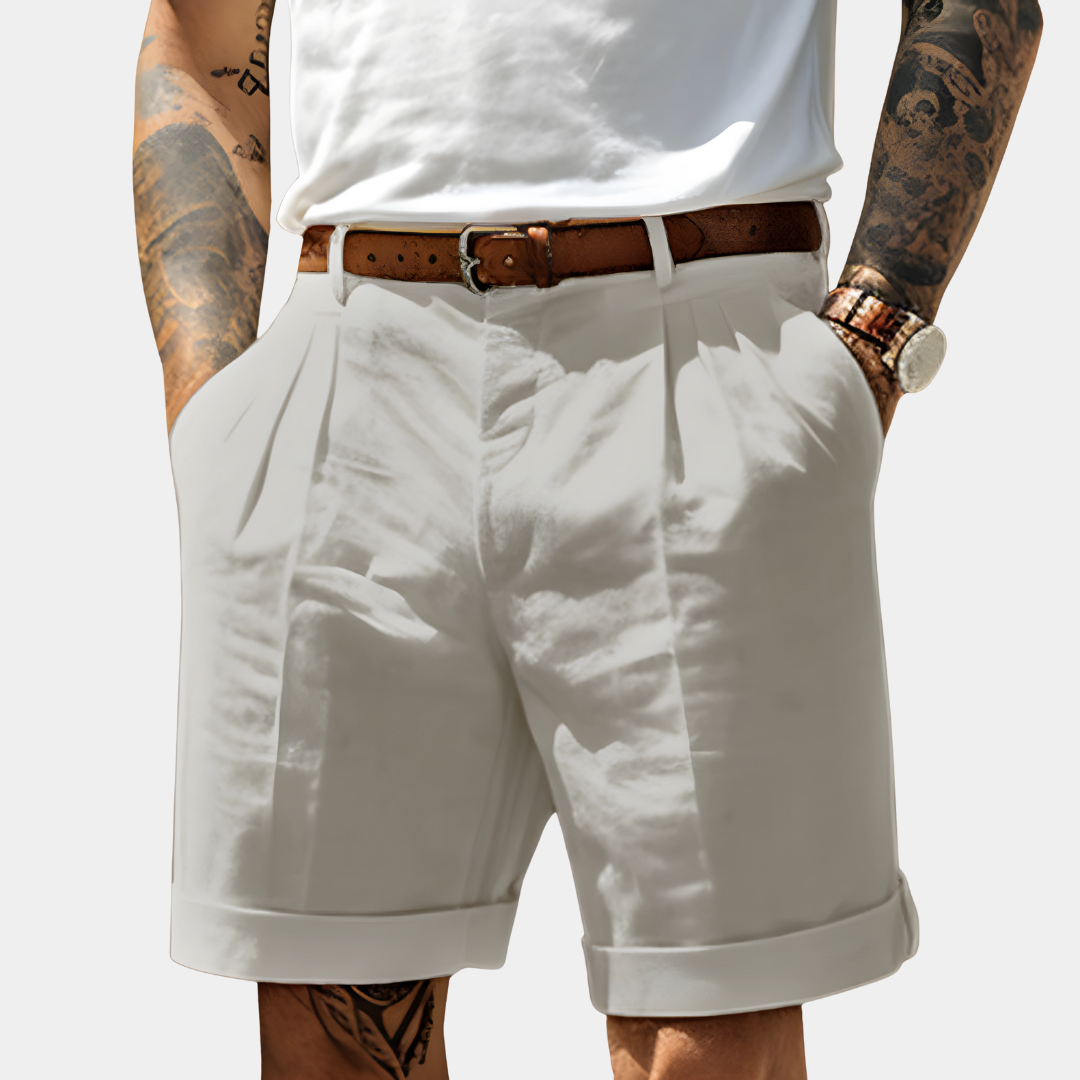 Bermuda élégant en coton respirant au style intemporel homme – Colbert