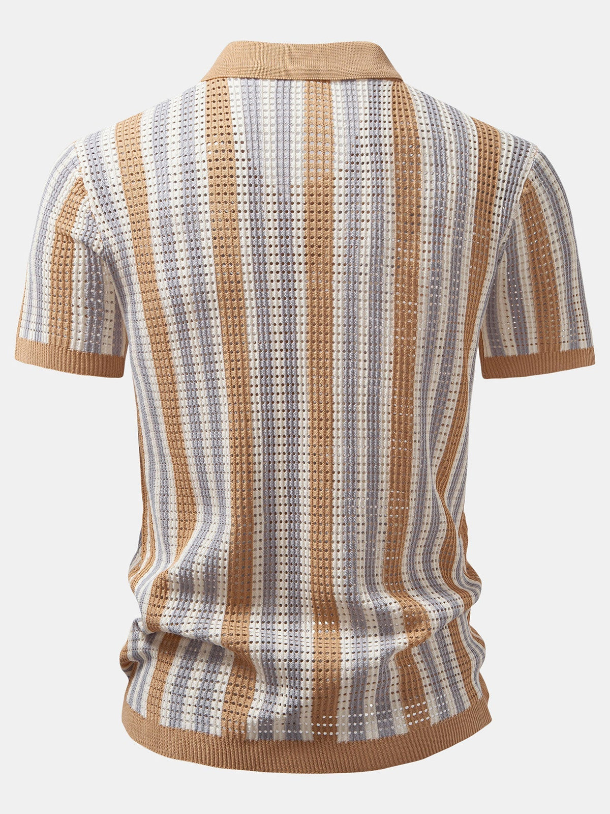 Ensemble chemise fluide rayée et pantalon droit