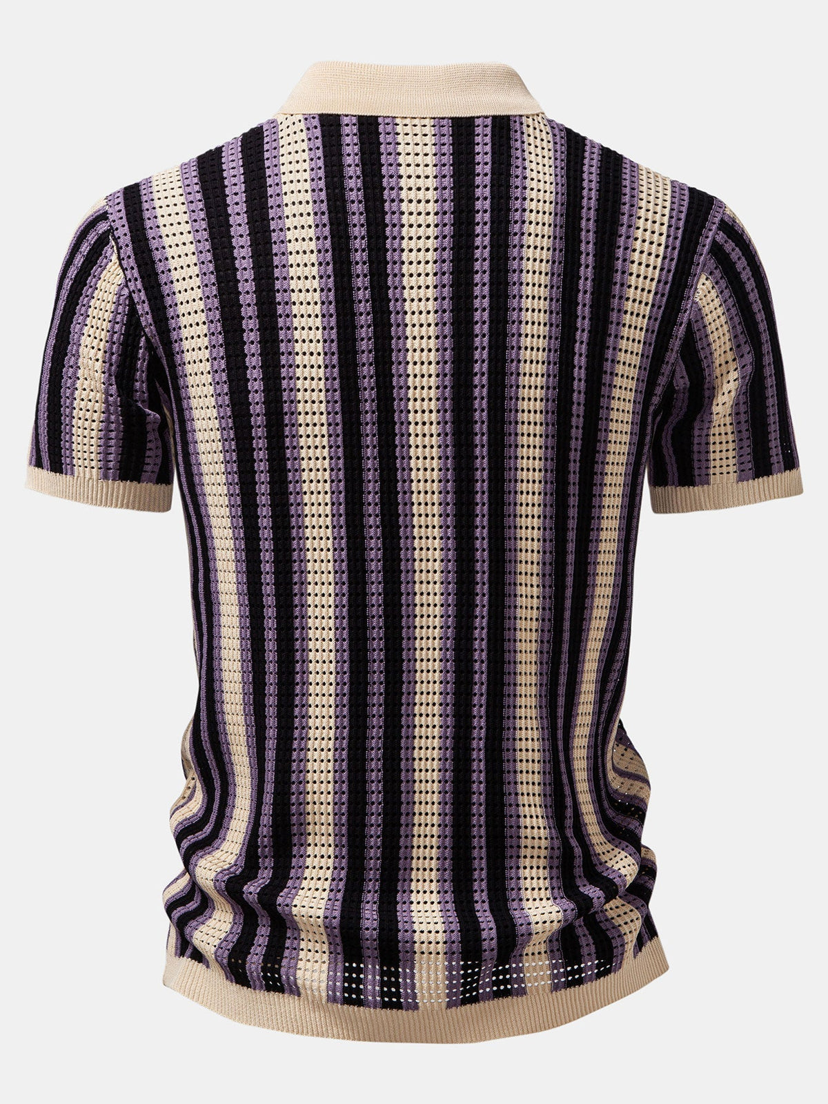 Ensemble chemise fluide rayée et pantalon droit