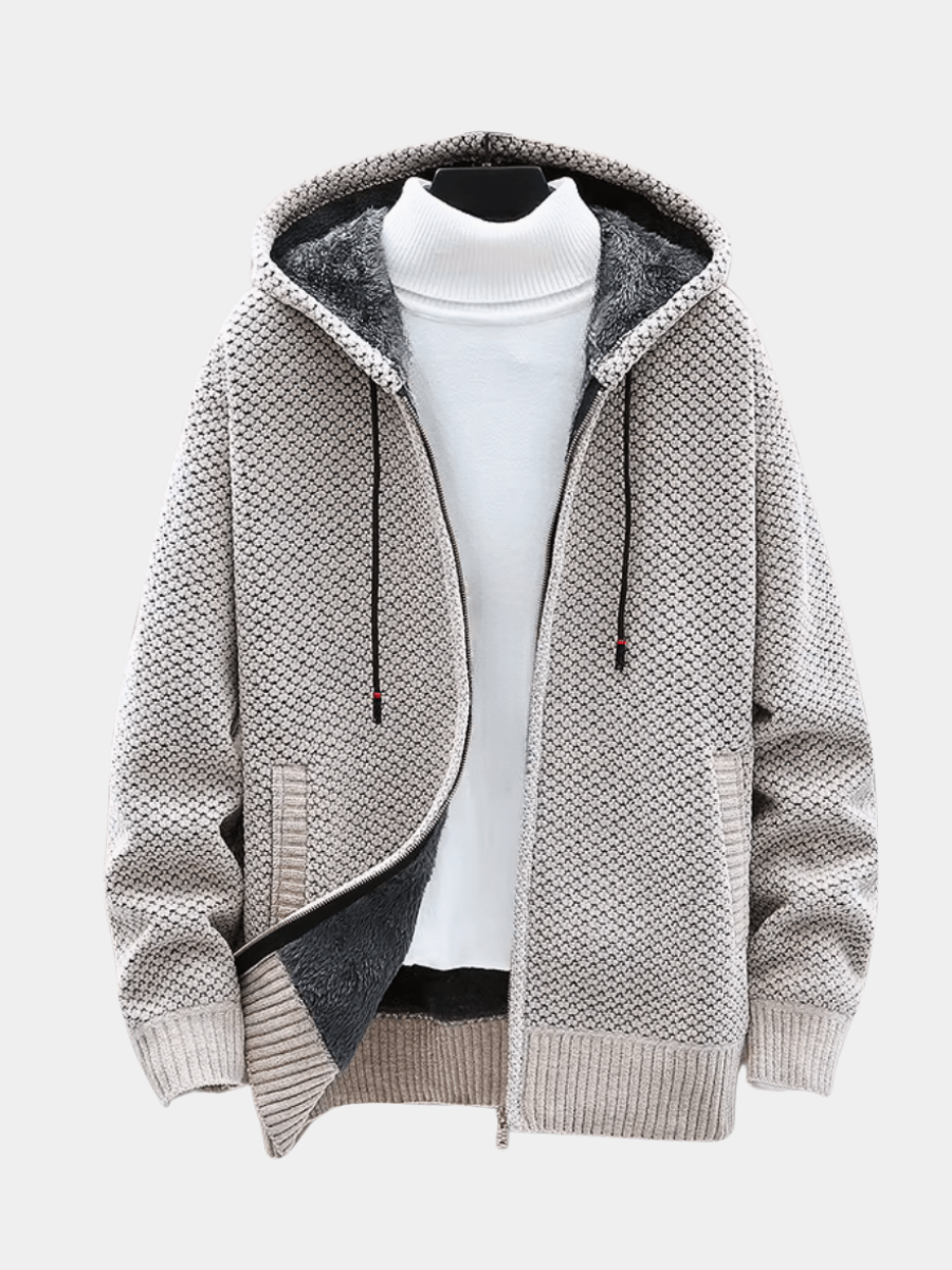 Veste à capuche élégante à la finition soignée homme – Venelles