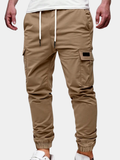 Pantalon jogger cargo léger avec poches coupe urbaine homme – Armagnac