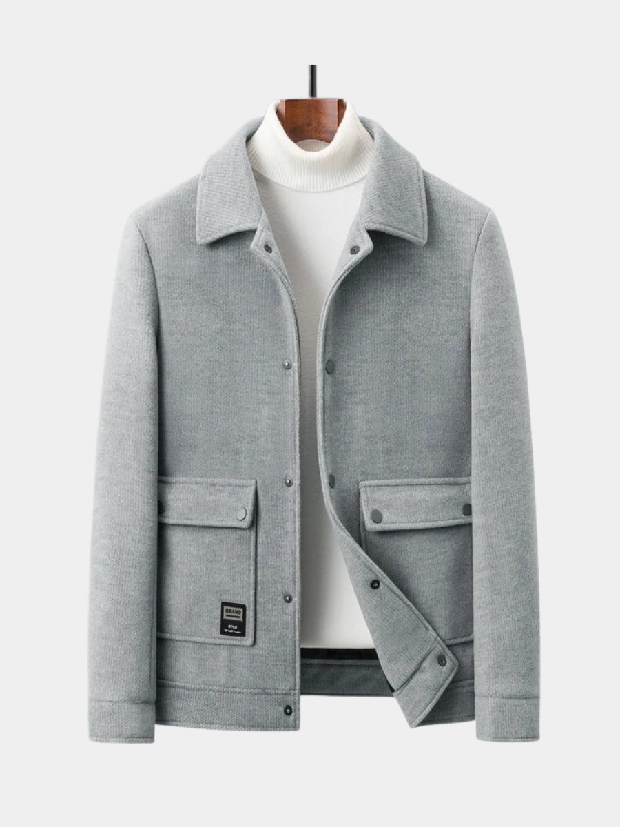 Manteau coupe classique lignes épurées