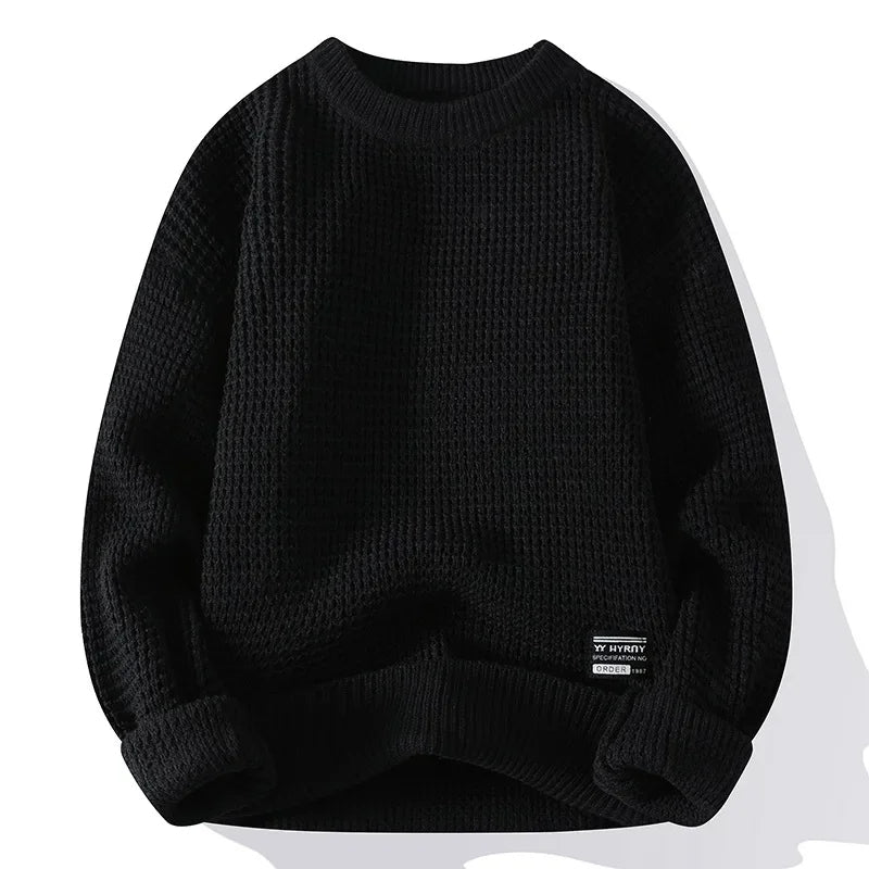 Pull en maille nid d'abeille texturée coupe confortable homme – Hossegor