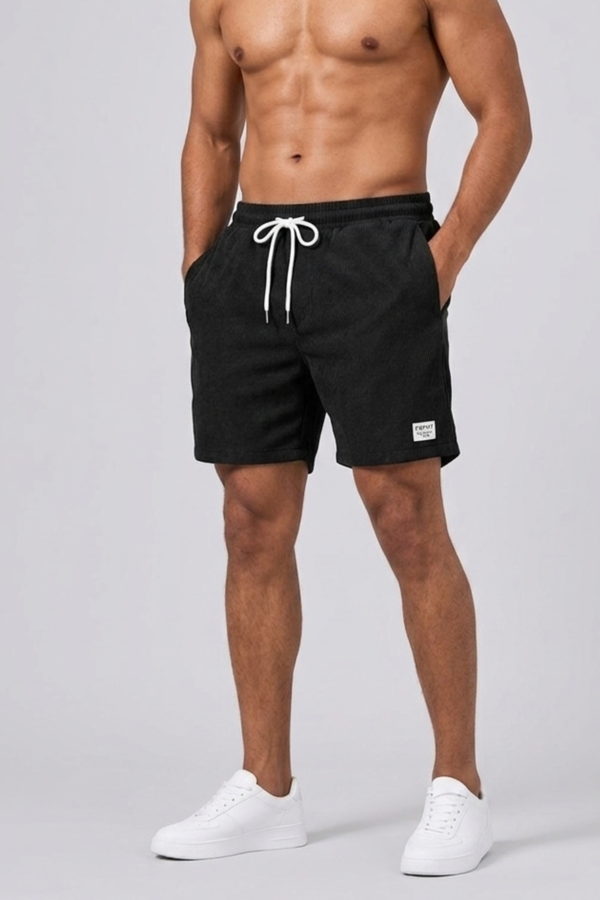 Short de bain texture côtelée plage vacances style chic intemporel homme – Cunault