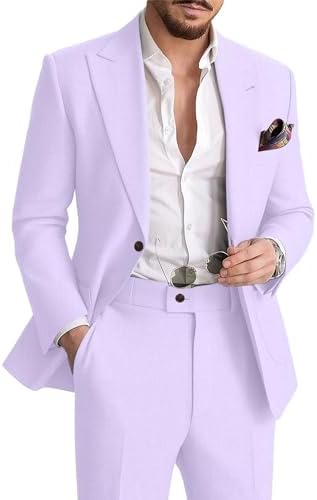 Costume d'été deux pièces en lin léger respirant coupe tailleur homme – Soustons